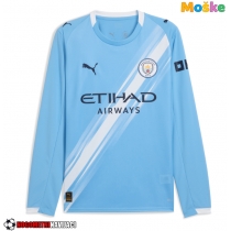 Moške Nogometnih dresov Manchester City Domači 2025-26 Dolgi rokavi